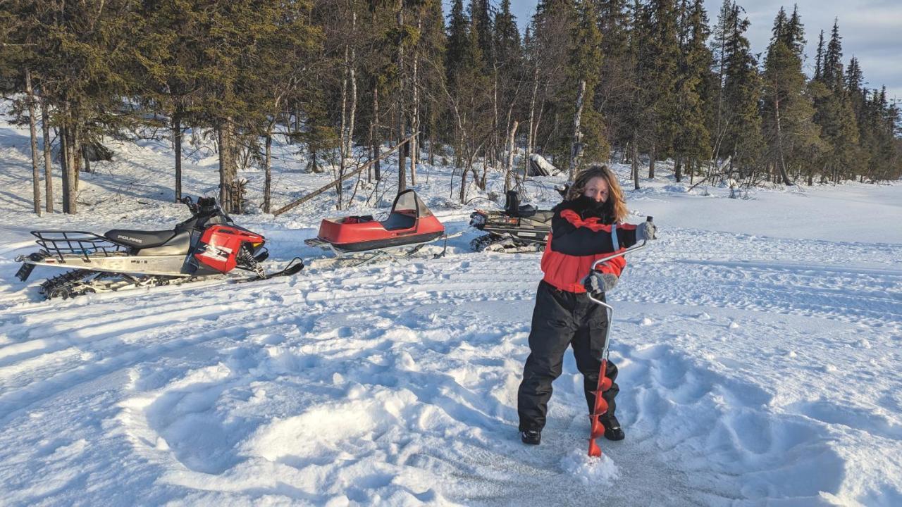 Lapland Snow Cabin Masugnsbyn Экстерьер фото